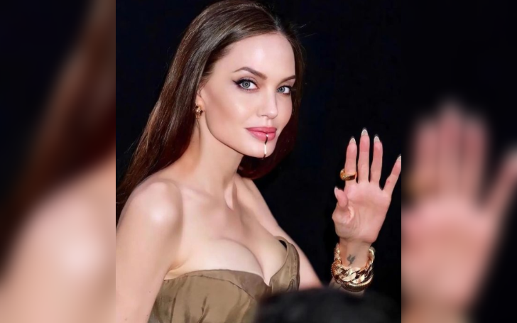 Angelina Jolie Suffers Glaring Fashion Blunder During 'Eternals' Red Carpet